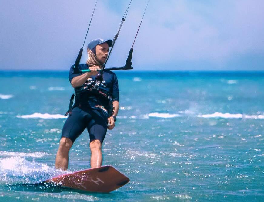 Инструктор по кайтингу Иван Трапезников