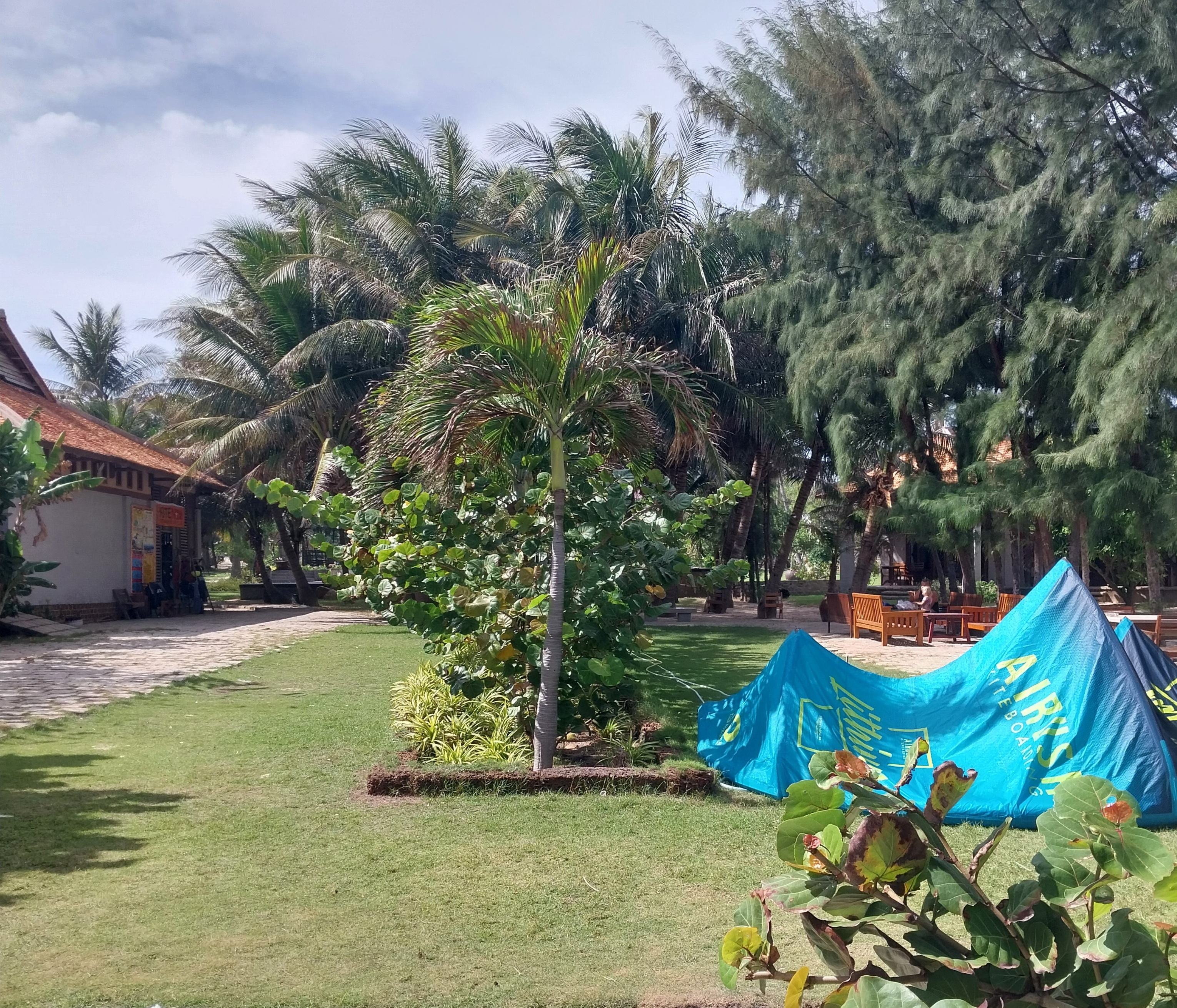 Kite school in Muine