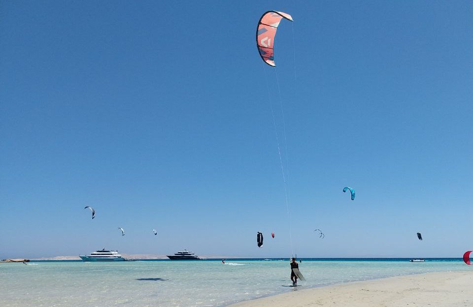 "Кайт-спот в Хургаде"